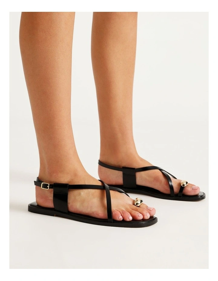 Tilly Sandal in Black image 2