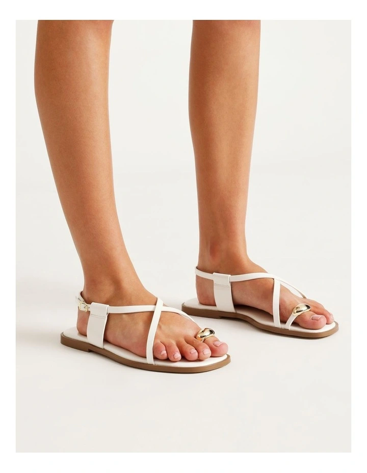 Tilly Sandal in White image 2
