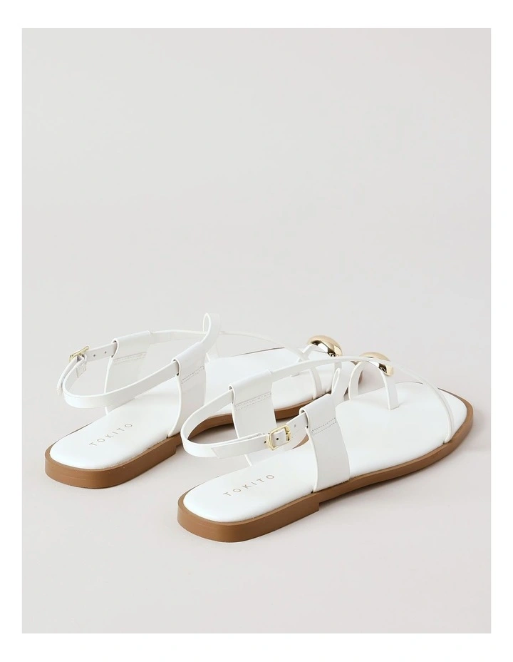 Tilly Sandal in White image 5