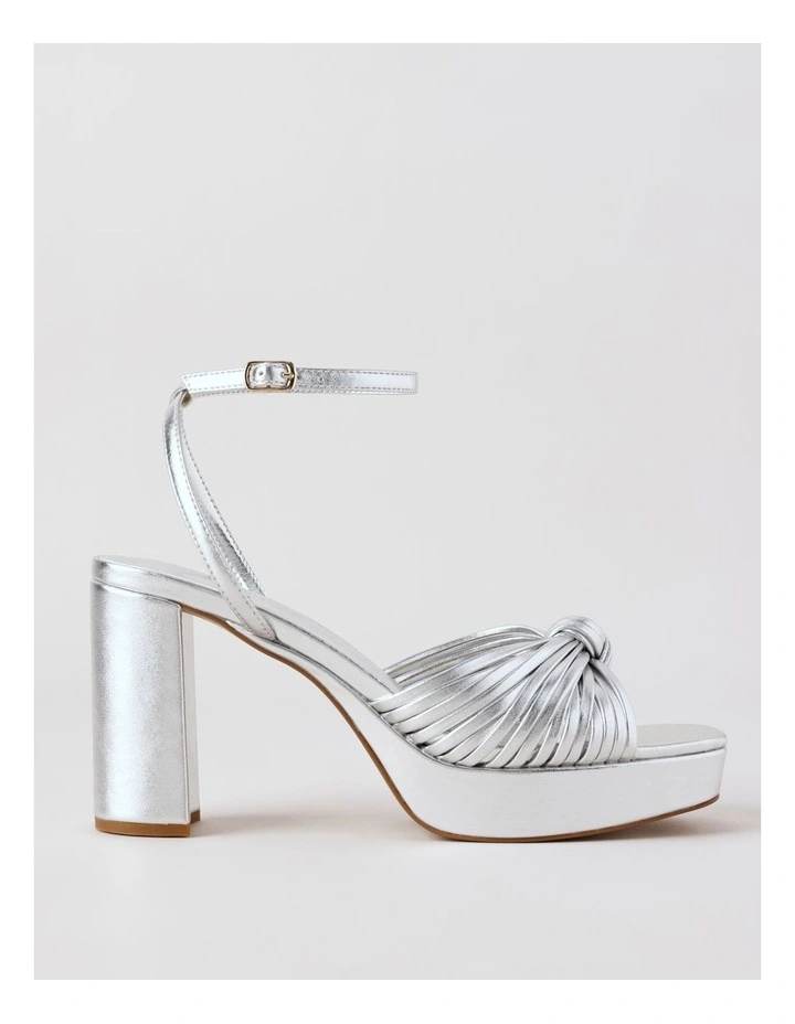 Liberty Sandal in Silver image 1