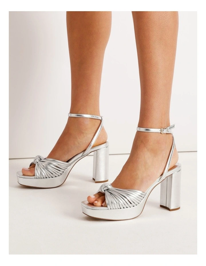 Liberty Sandal in Silver image 2