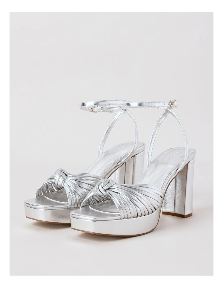 Liberty Sandal in Silver image 3