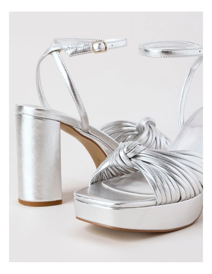 Liberty Sandal in Silver image 4