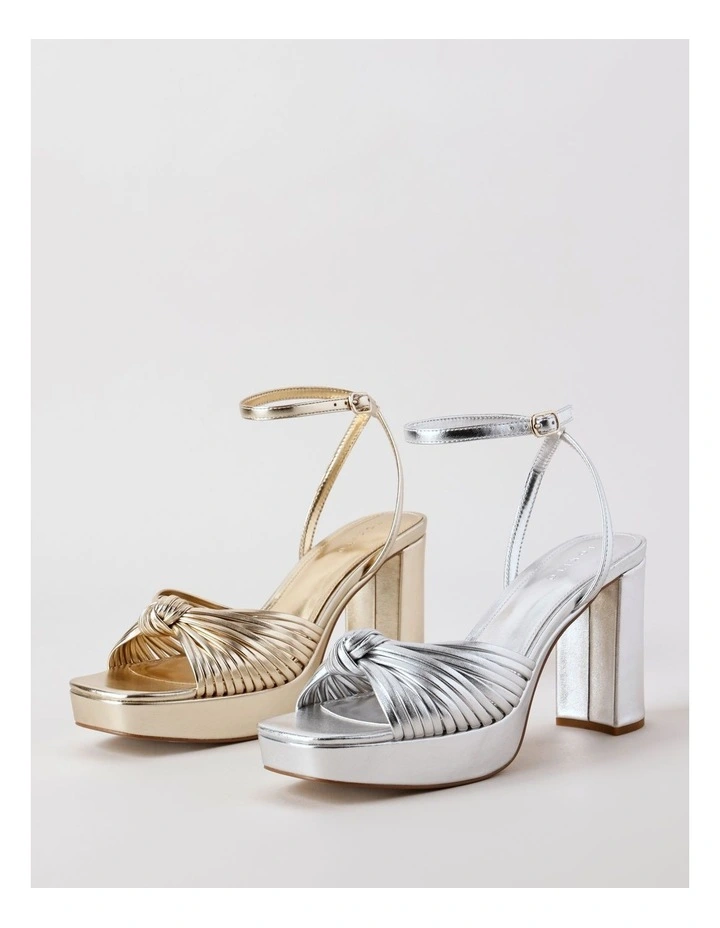 Liberty Sandal in Silver image 7