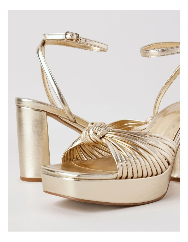 Liberty Sandal in Gold image 4
