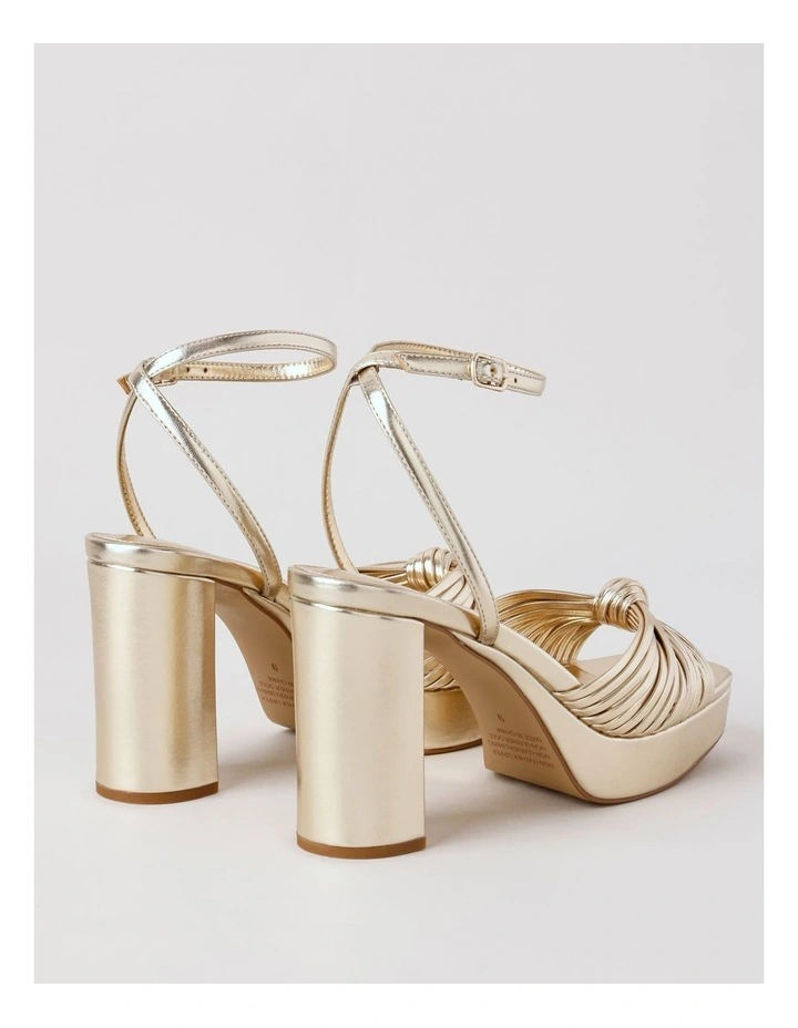 Liberty Sandal in Gold image 5