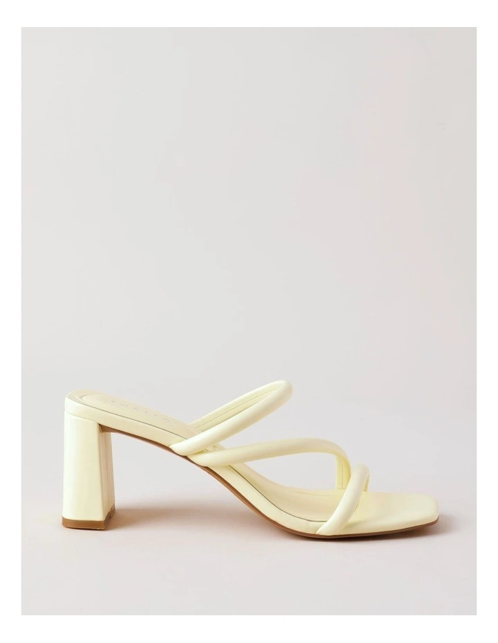 Lily Sandal in Butter Yellow image 1