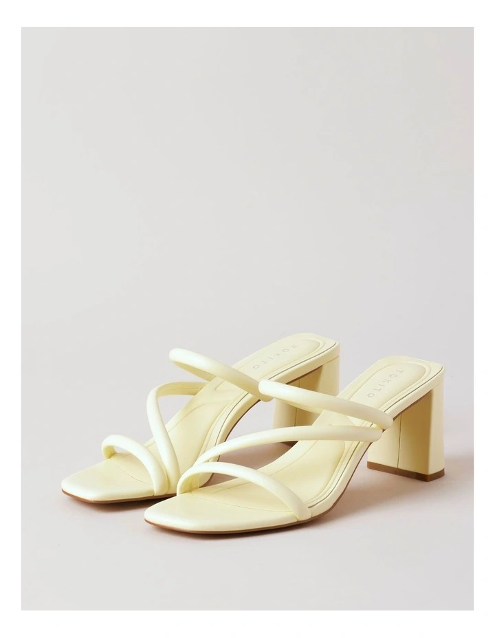 Lily Sandal in Butter Yellow image 3