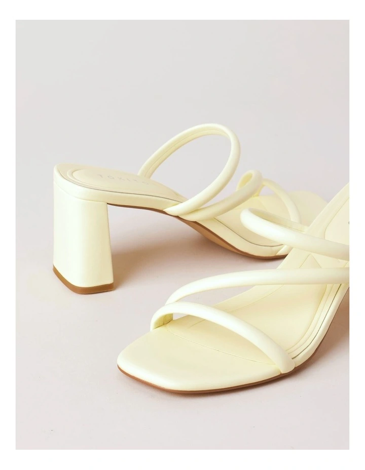 Lily Sandal in Butter Yellow image 4