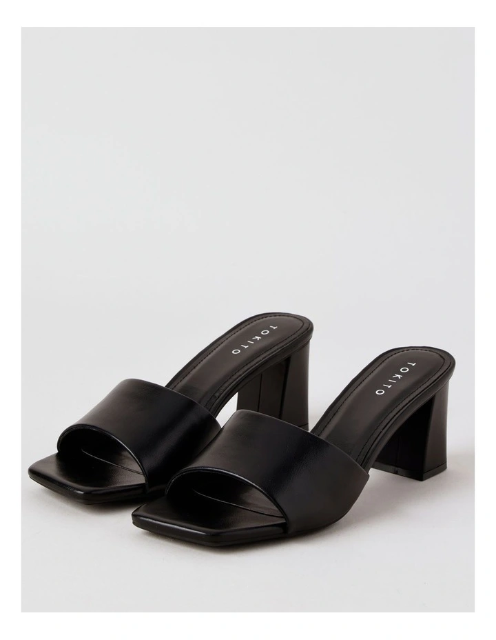 Brynn Sandal in Black image 3