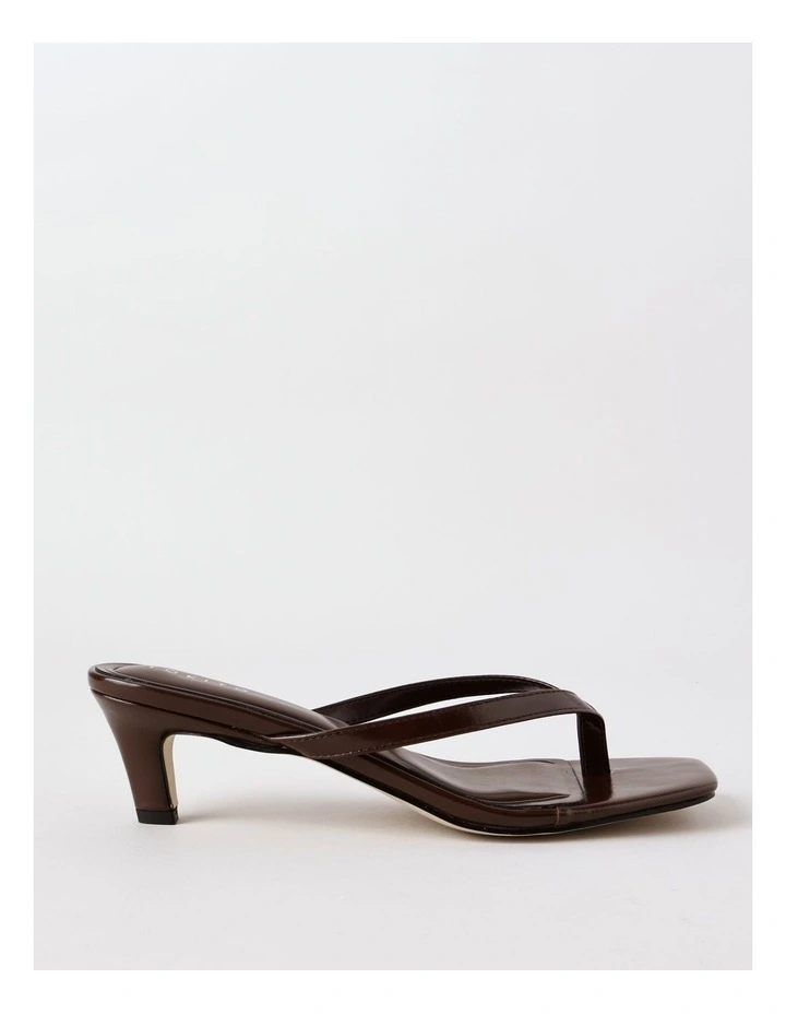Leona Sandal in Chocolate image 1