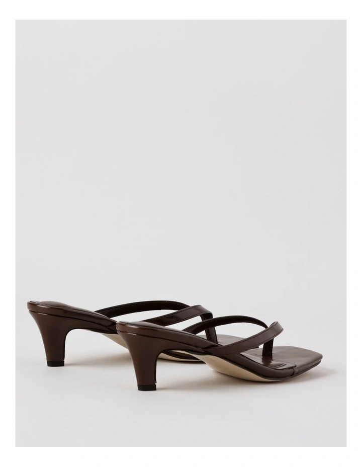Leona Sandal in Chocolate image 5