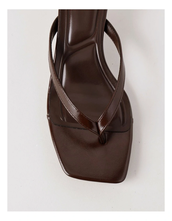 Leona Sandal in Chocolate image 6