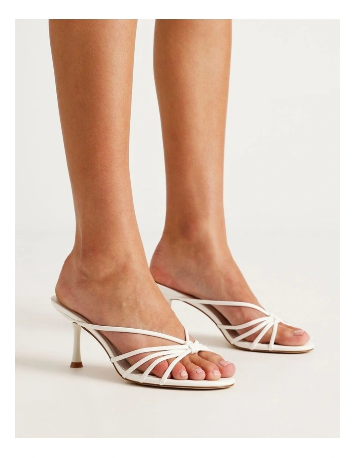 Isabella Sandal in White image 2