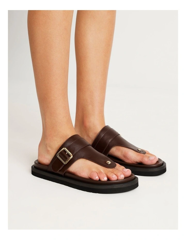 Alvi Sandal in Chocolate image 2