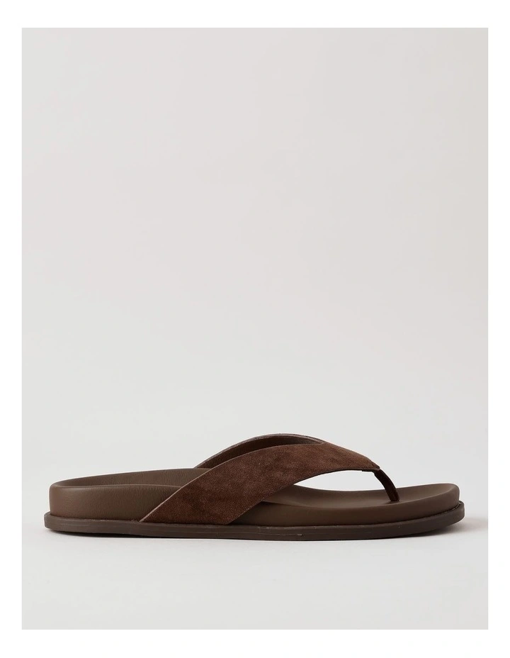 Jude Sandal in Dark Tan image 1