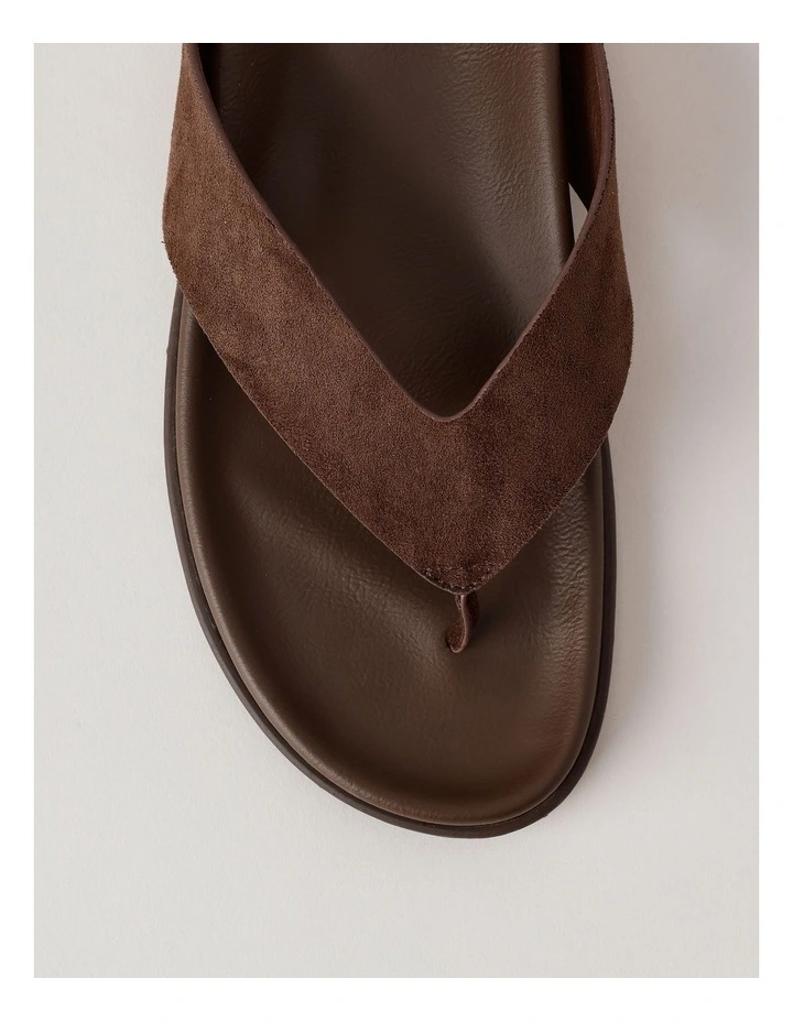 Jude Sandal in Dark Tan image 6