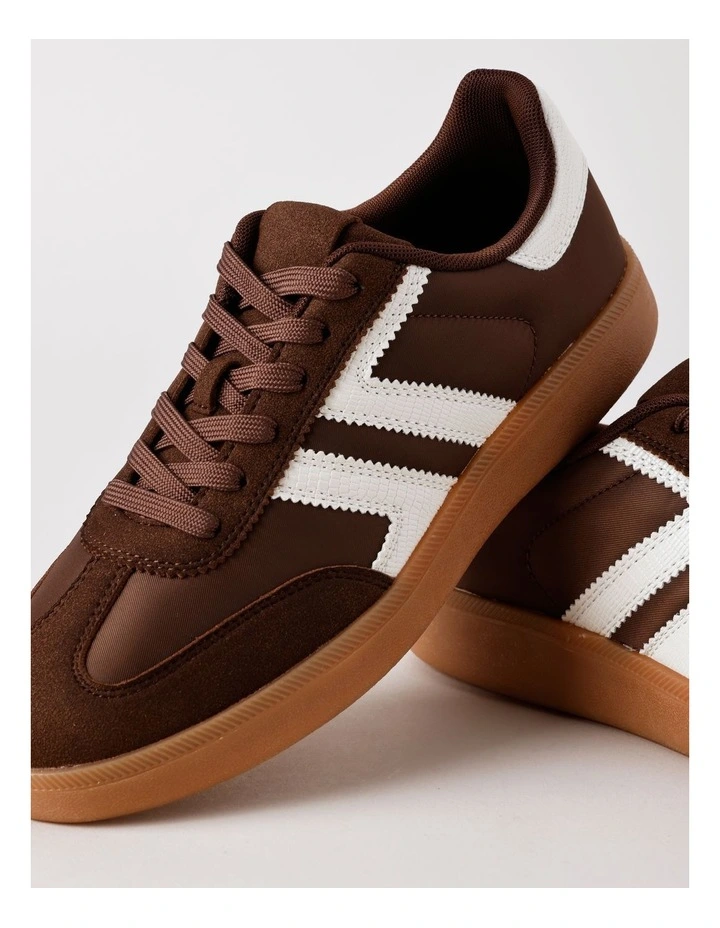 Terri Sneaker in Chocolate image 2