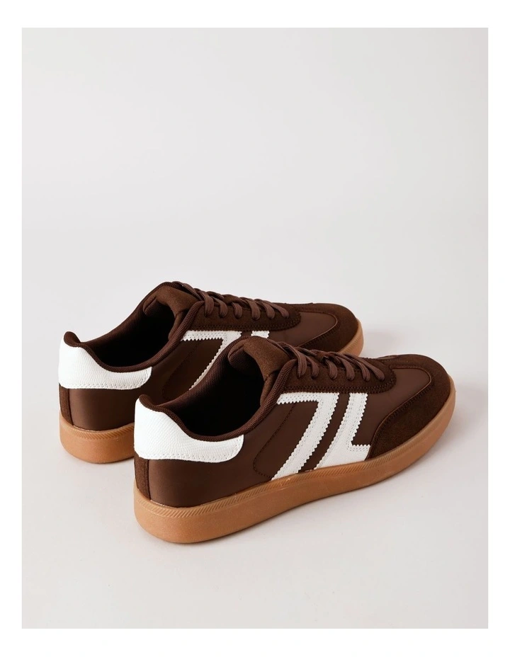 Terri Sneaker in Chocolate image 4