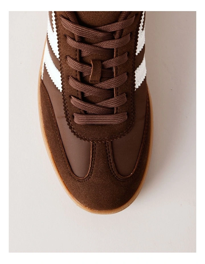 Terri Sneaker in Chocolate image 5
