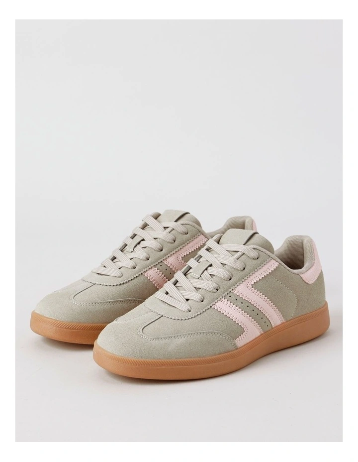 Terri Sneaker in Grey/Pink image 3