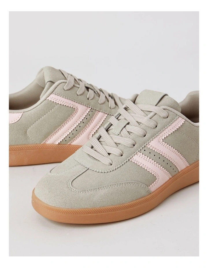 Terri Sneaker in Grey/Pink image 4