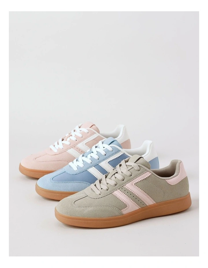 Terri Sneaker in Grey/Pink image 7