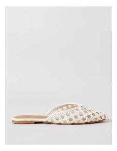 Cherish Flat Shoes in Cream