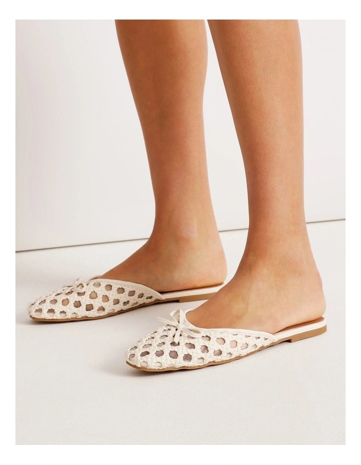 Cherish Flat Shoes in Cream image 2
