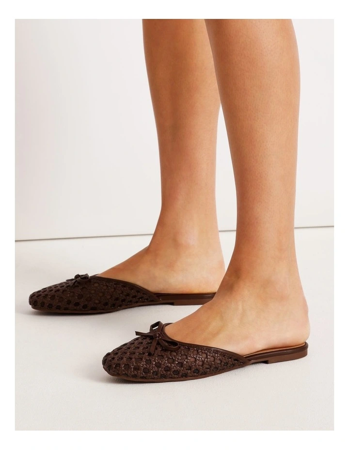 Cherish Flat Shoes in Chocolate image 2