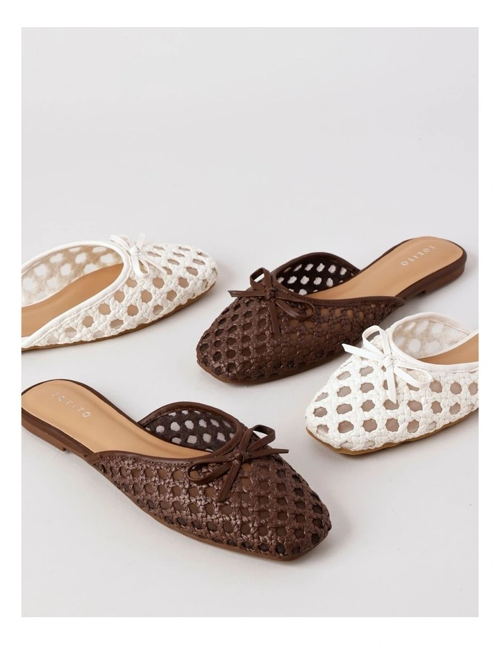 Cherish Flat Shoes in Chocolate image 7
