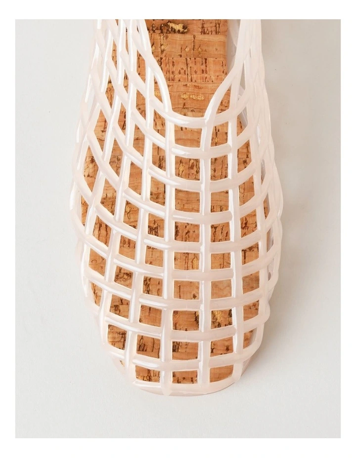 Shimmer Flat Shoes in Pink Jelly image 5