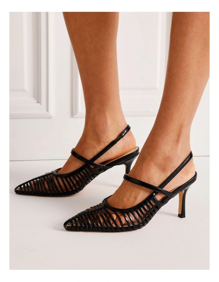 Seattle Heeled Shoes in Black image 2