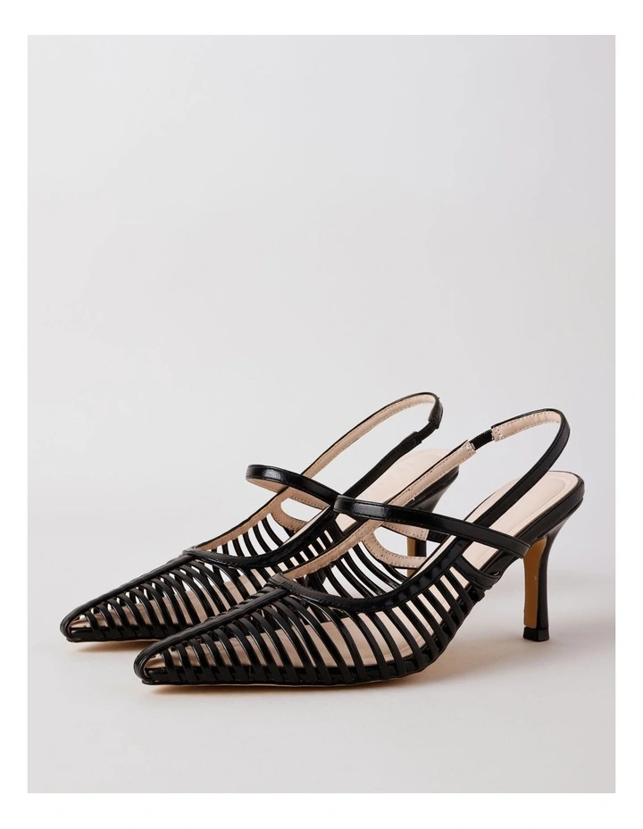 Seattle Heeled Shoes in Black image 3