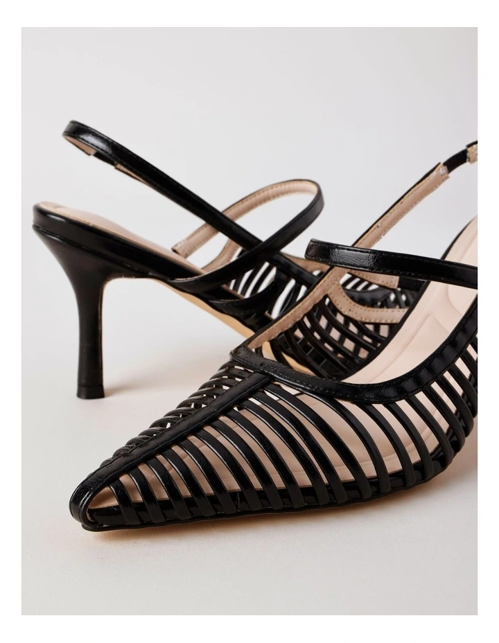 Seattle Heeled Shoes in Black image 4