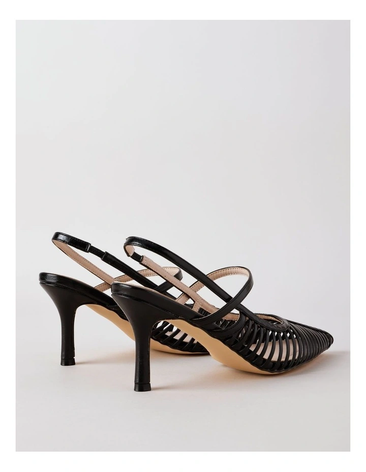Seattle Heeled Shoes in Black image 5