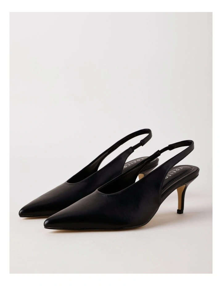 Elle Heeled Shoes in Black image 1