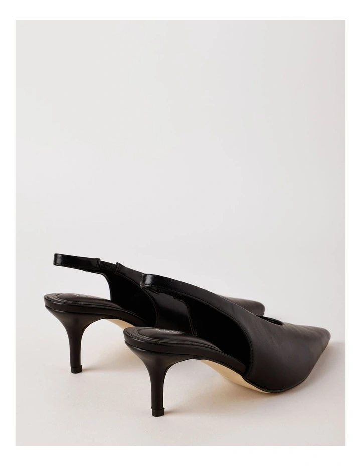 Elle Heeled Shoes in Black image 4