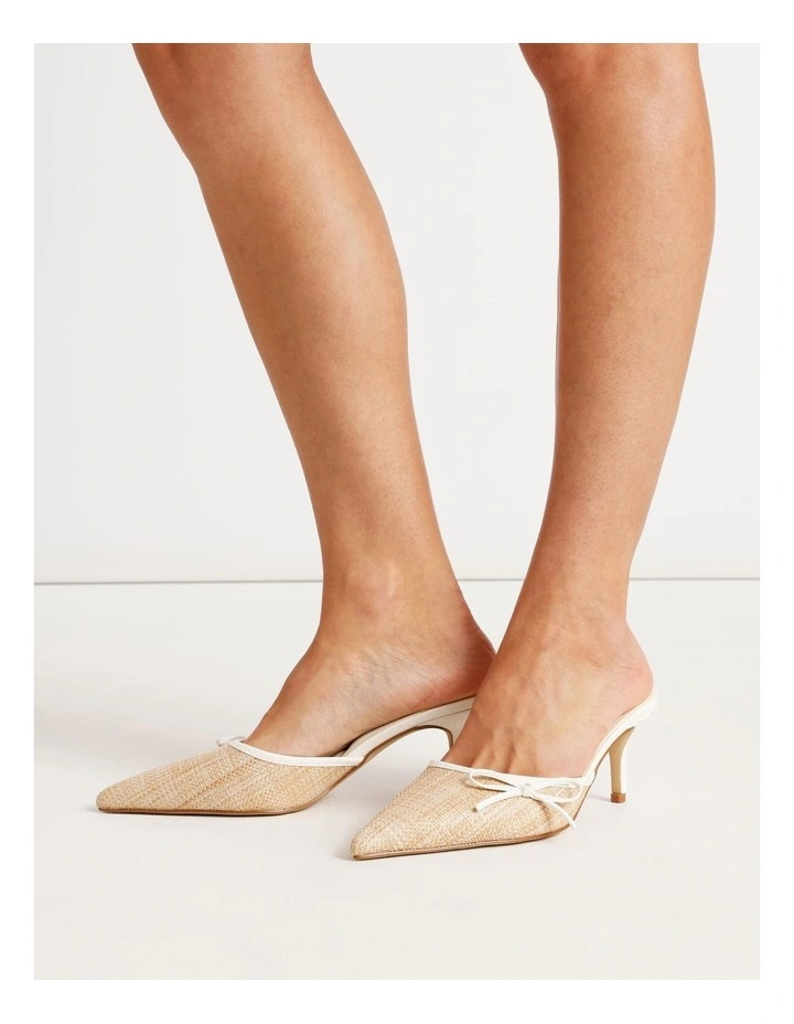 Fiesta Heeled Shoe in Mocha image 2