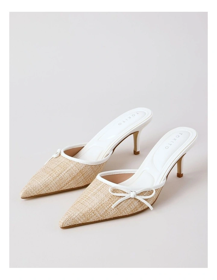 Fiesta Heeled Shoe in Mocha image 3