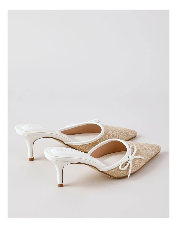 Fiesta Heeled Shoe in Mocha image 4