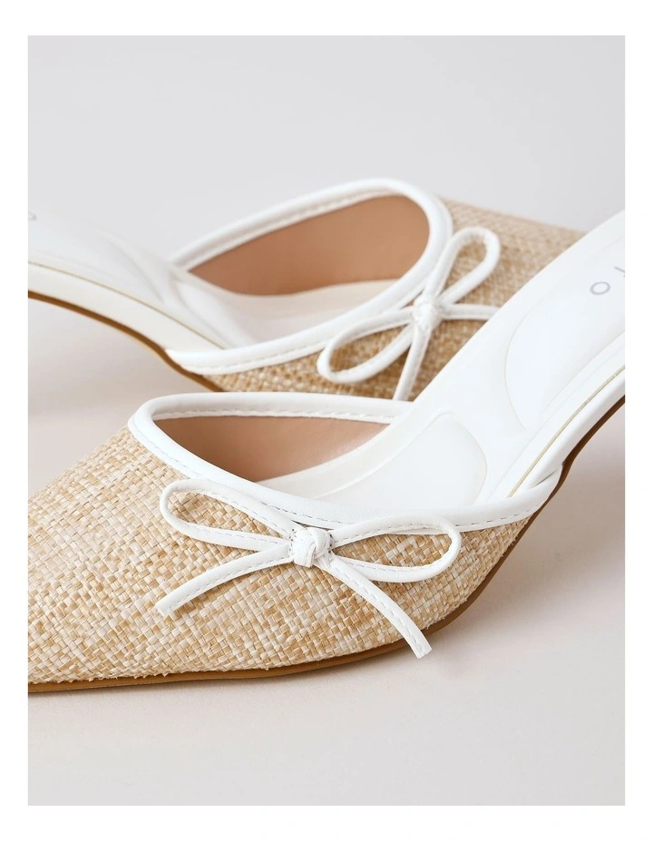Fiesta Heeled Shoe in Mocha image 5