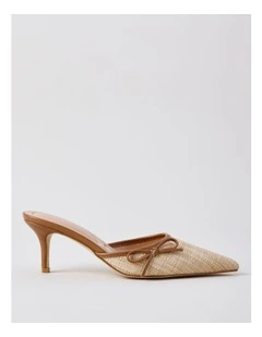 Fiesta Heeled Shoe in White