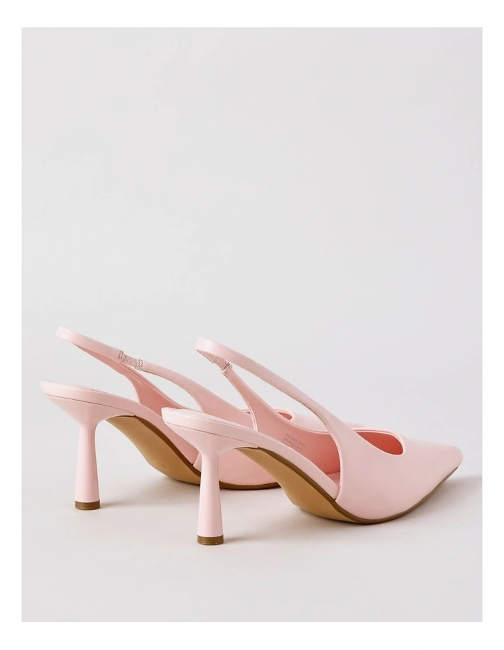 Belle Heeled Shoe in Soft Pink image 5