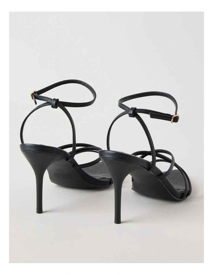Hailey Sandal in Black image 3
