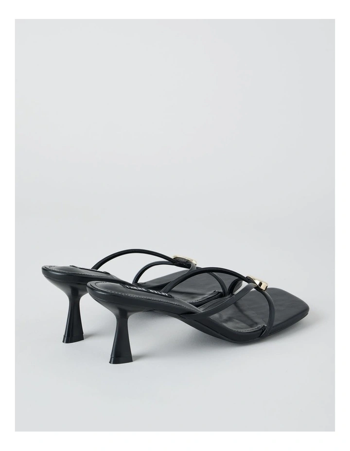 Greta Sandal in Black image 5
