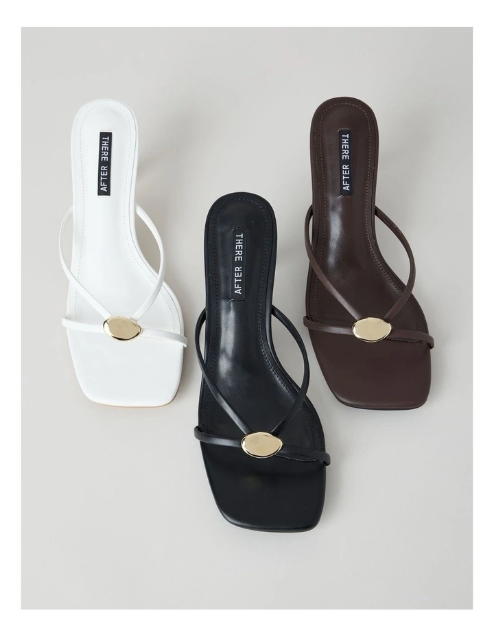 Greta Sandal in Black image 7