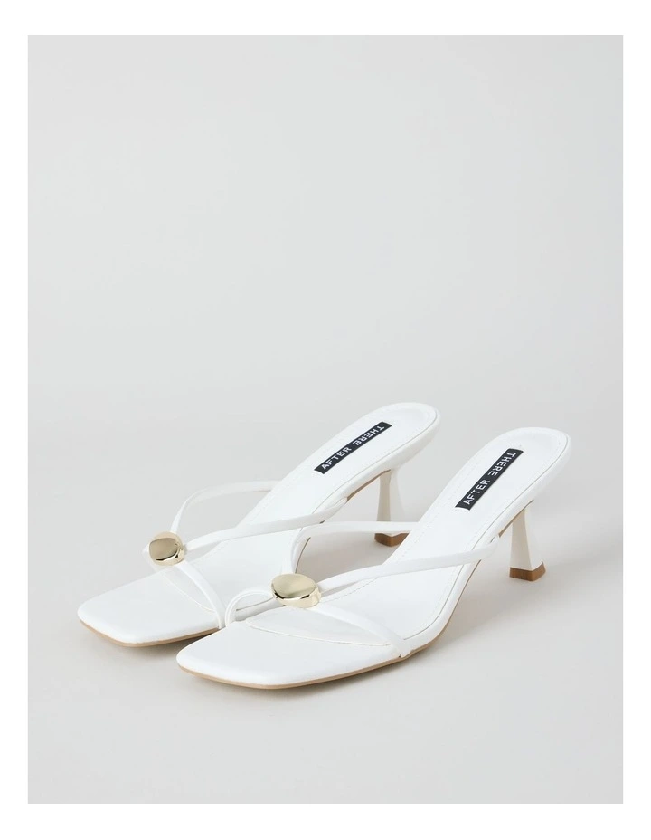 Greta Sandal in White image 3