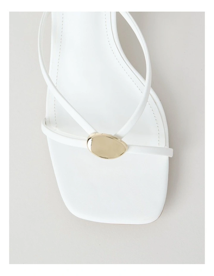 Greta Sandal in White image 6