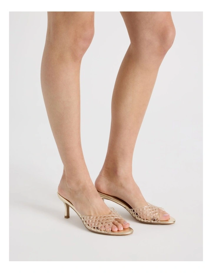 Sienna Sandal in Gold image 2